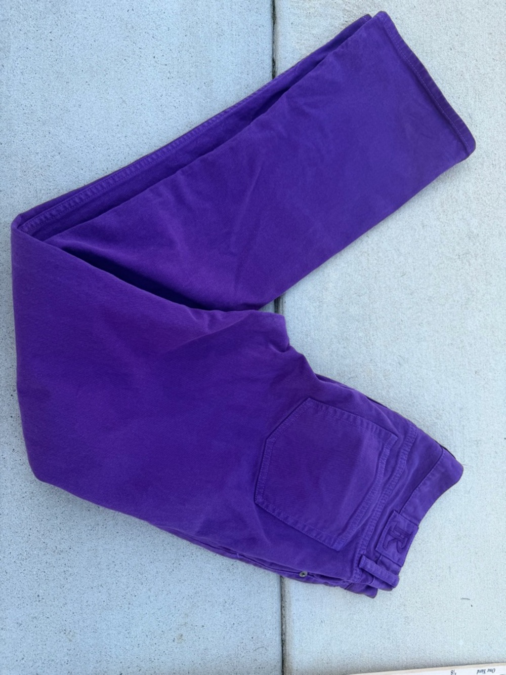 Women's Ralph Lauren Purple Denim Jeans Size 30